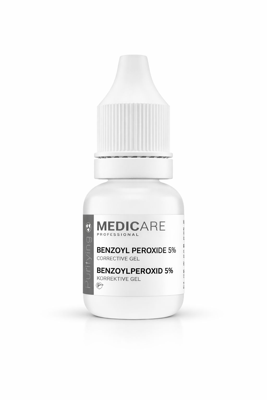 Medicare Professional Коригуючий гель для проблемної шкіри з бензоїл пероксидом 5% для локального догляду, 15 мл