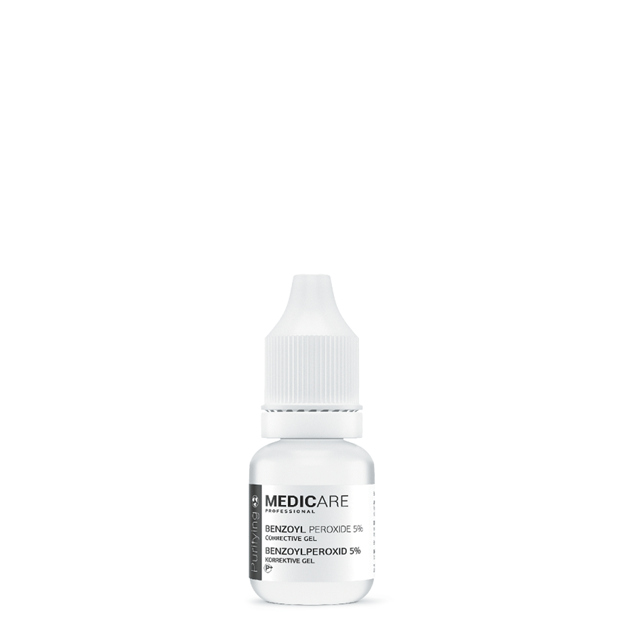 Корректирующий гель Benzoyl Peroxide 5% локальное воздействие на воспалительные элементы