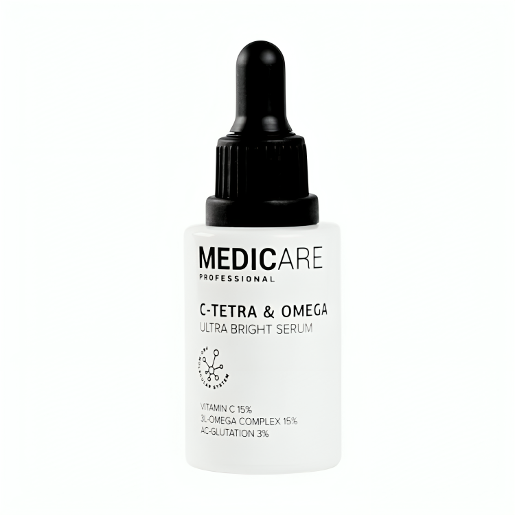 Medicare Professional Осветляющая сыворотка для лица с витамином C 15% для сияния и ровного тона кожи, 30 мл